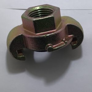 Kompressorklauenkupplung 42mm Rp 1/2" IG verzinkt