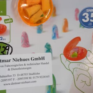 Gehörschutzstöpsel Spark Plugs soft SNR 35dB bunt