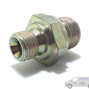 Doppelnippel 3/8" - 1/4" AG Stahl verzinkt