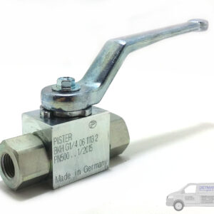 BKH 1/4" IG vz Blockkugelhahn DN 06POM/EPDM