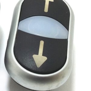 Doppeldrucktaste <---> schwarz tastend M22-DDL-S