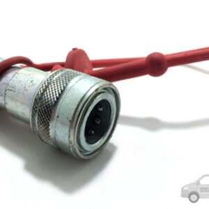 Steckkupplung Muffer G 1/4  Messing Ausf. Stucci