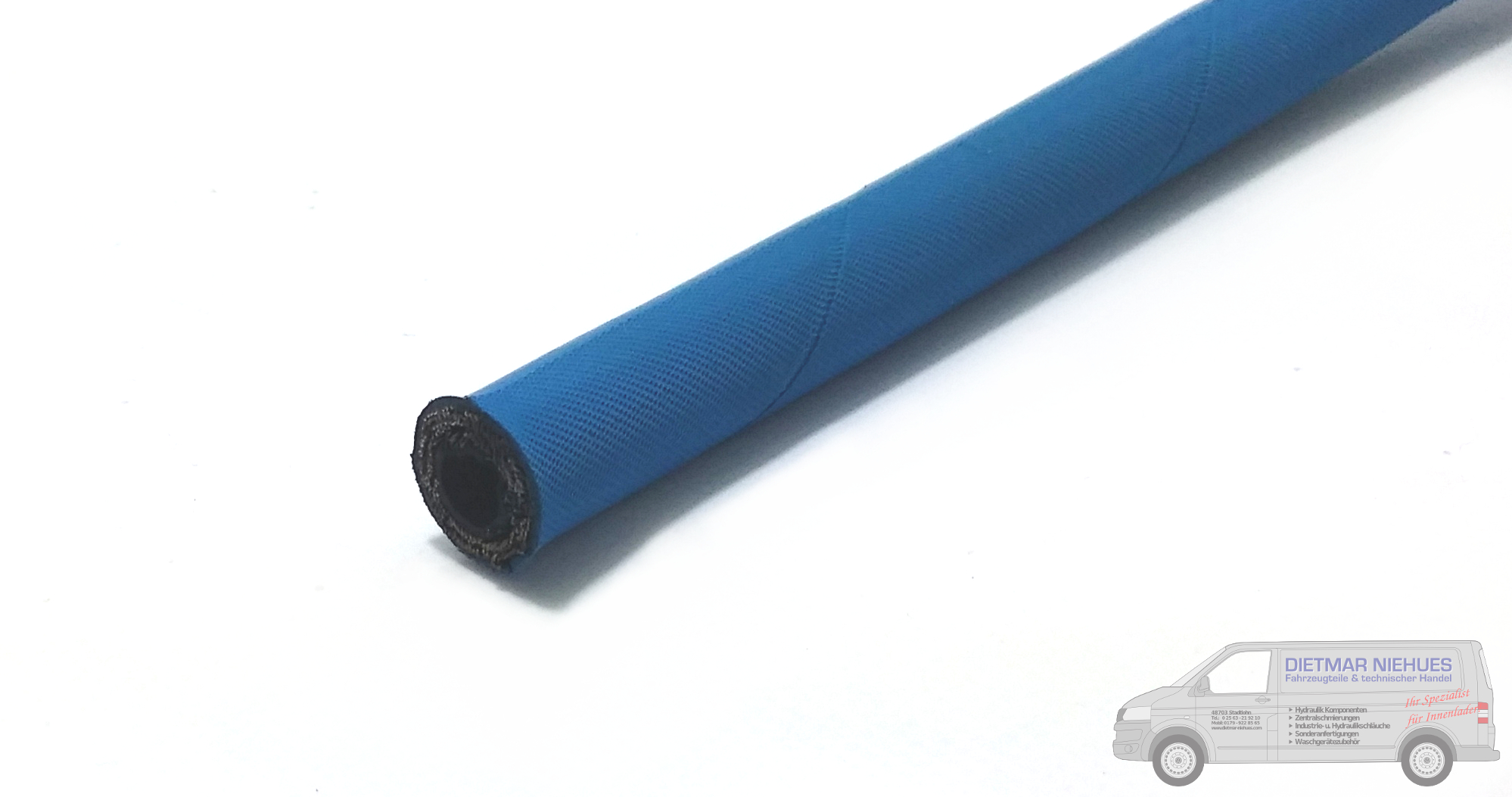 Waschgeräteschlauch Meterware 2SC DN 8 155°C