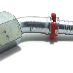 DKJ DN 6 -45-9/16"IG -45° (JIC) Pressnippel