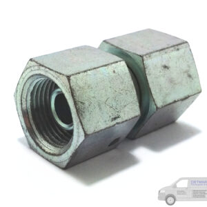 Doppelmutter 1/2" BSP IG verzinkt