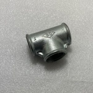 T-Verschraubung G 3/8" IG (3x) 25 bar. Temperguss