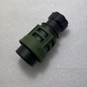 Stecker 2 Polig NATO m. Schraubring 2