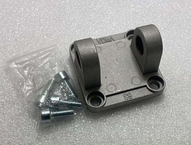 Gabelschwenkbefestigung 63 mm. ISO 15552- ALU