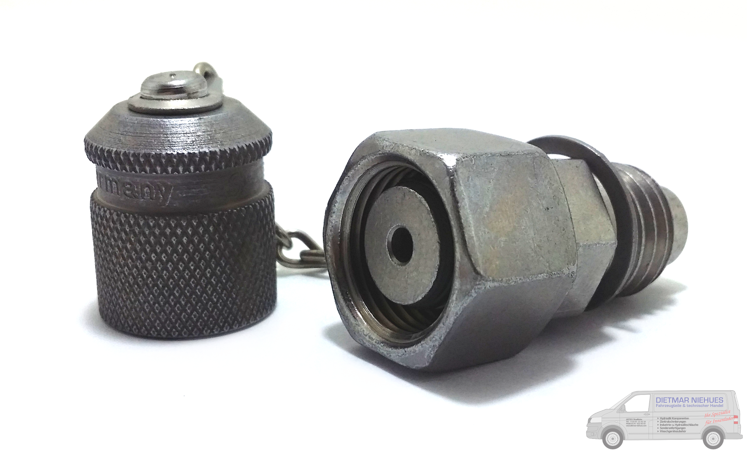 Meßkupplung 10S mit M16x2 Prüfanschluß. SMK-20-10