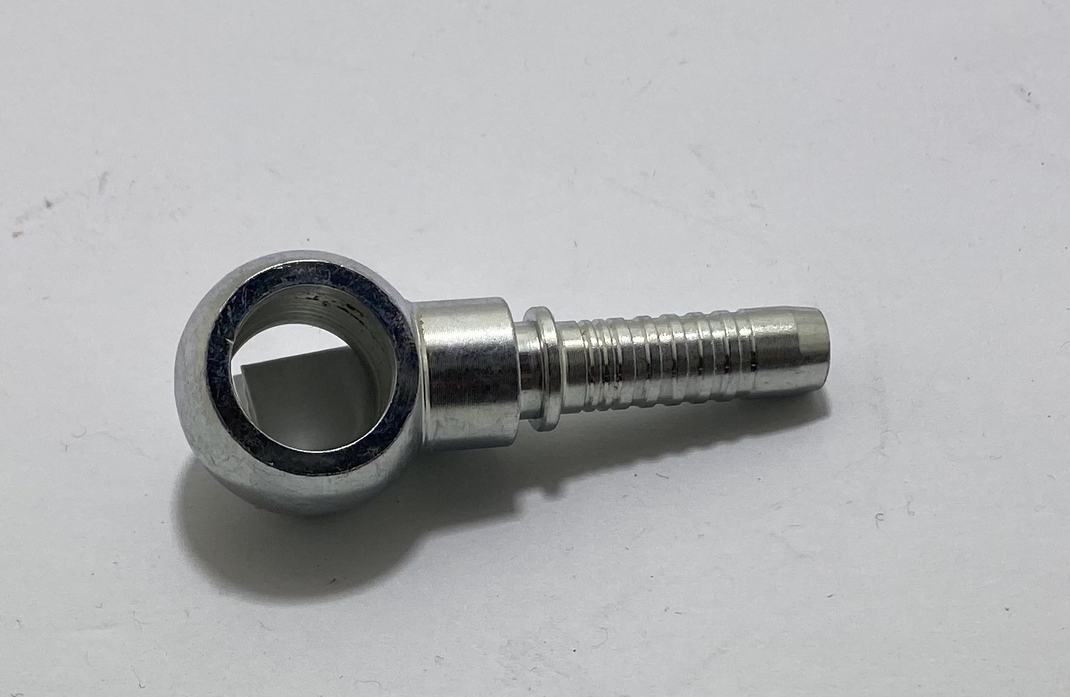 Pressnippel Ring DN08 M16. Stahl.verzinkt