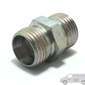 X G22 L Durchgangsverbinder Stahl verzinkt