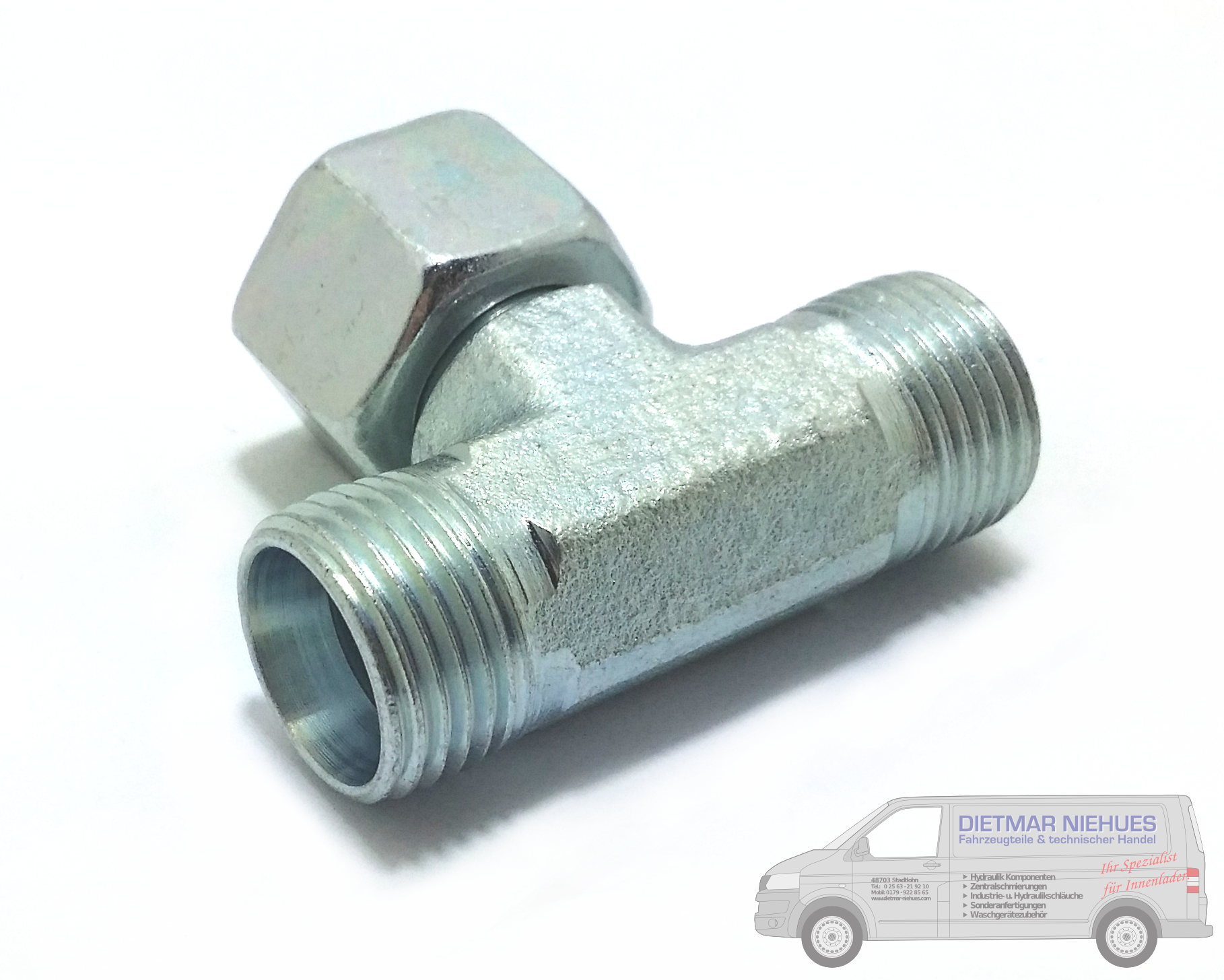 X EVT 25S einstellbare T-Verschraubung