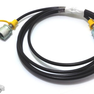 Meßschlauch DN2x 3200mm lg 1xManometer-Anschluss