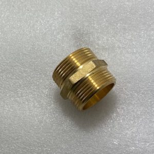 Doppelnippel G 1 1/4" bds. AG Messing/Rotguss