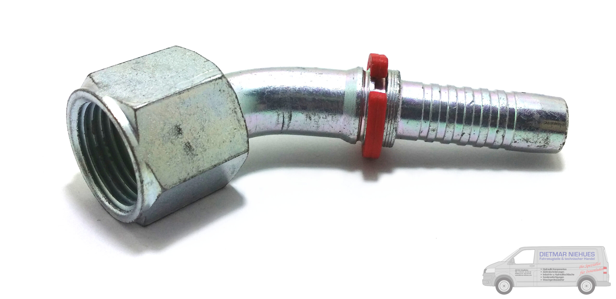 Pressnippel DN32 DKOR-451 1/2" IG Ecovos 45°