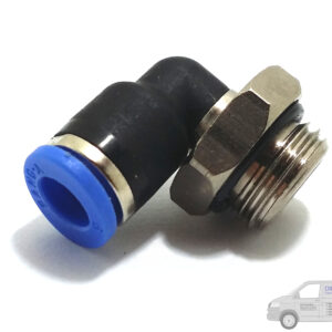 Winkel-Steckanschluss G 1/8"- 6mm. IQS-Standard