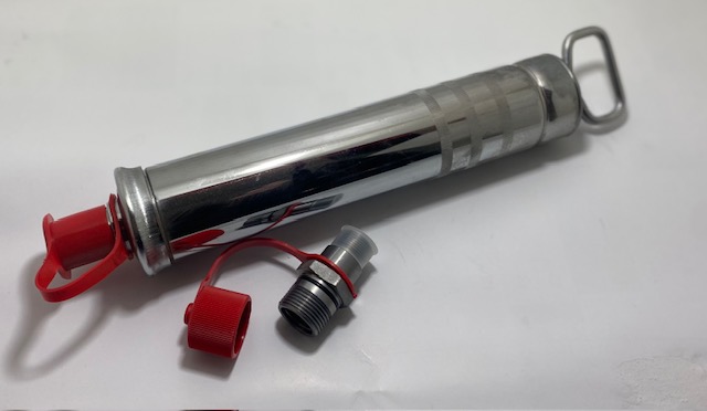 Befüllpresse mit Füllanschluss Fettkartuschen