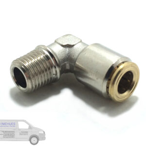 WE06LL-1/8" BSP keg Steckverschraubung 90°