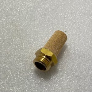 Schalldämpfer G 1/4". Sinterbronze.Messinggewinde