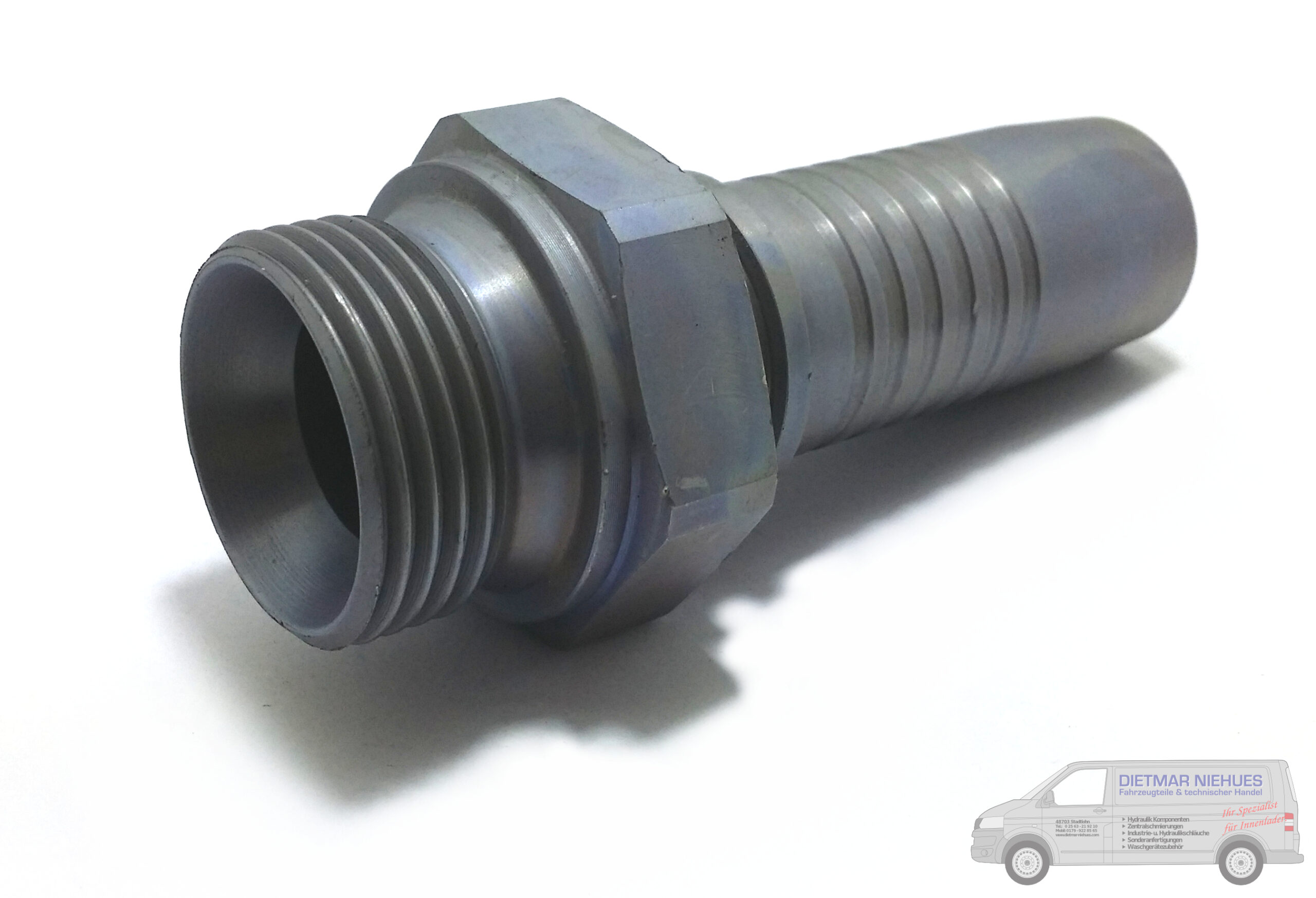 Pressnippel DN 10 AGR 3/8" BSP Ecovos