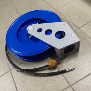 Schlauchaufroller für Fett DN6. für 15m Schlauch-