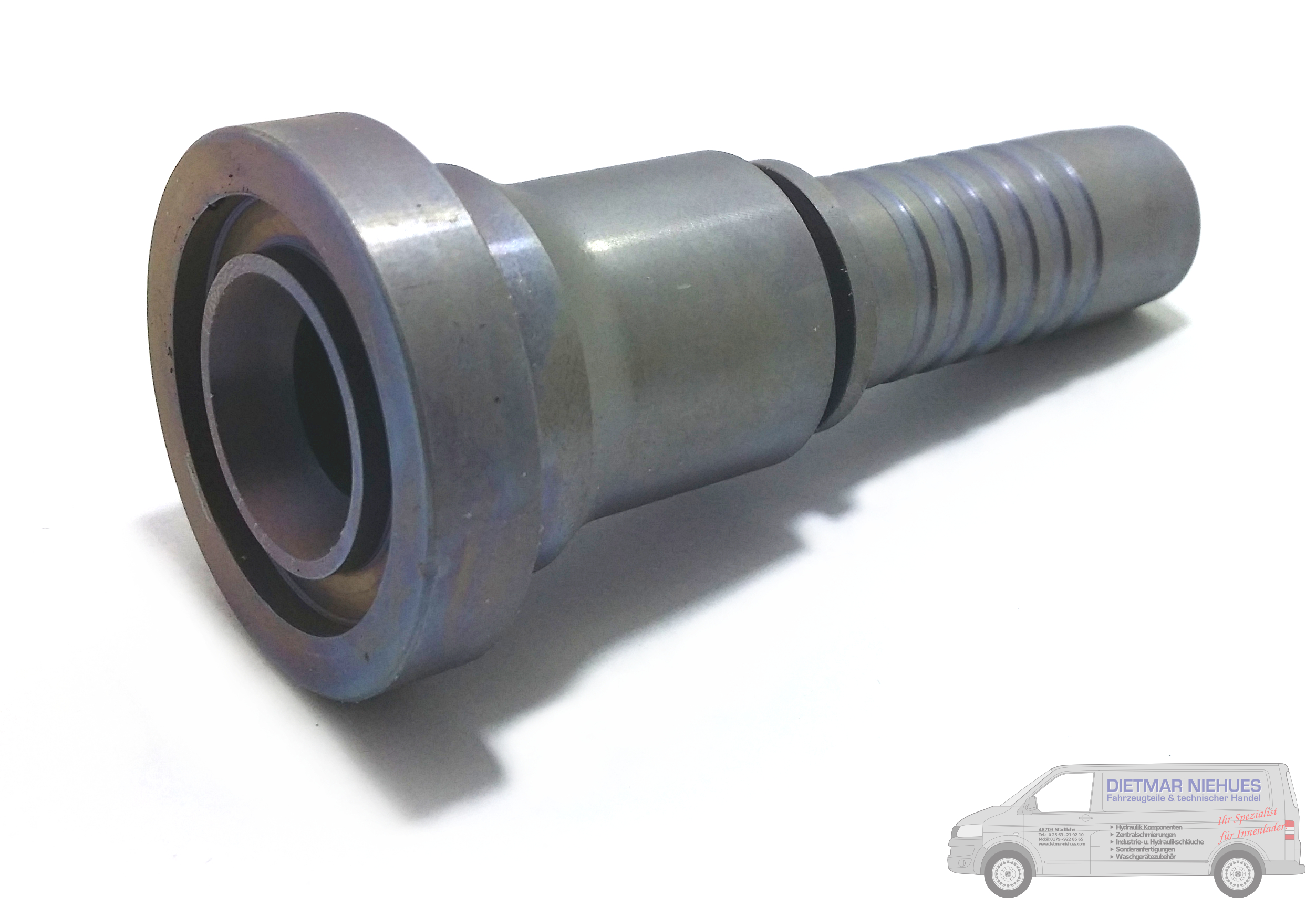 SFS3/4"DN 16 Pressnippel SAE 6000 psi ECOVOS
