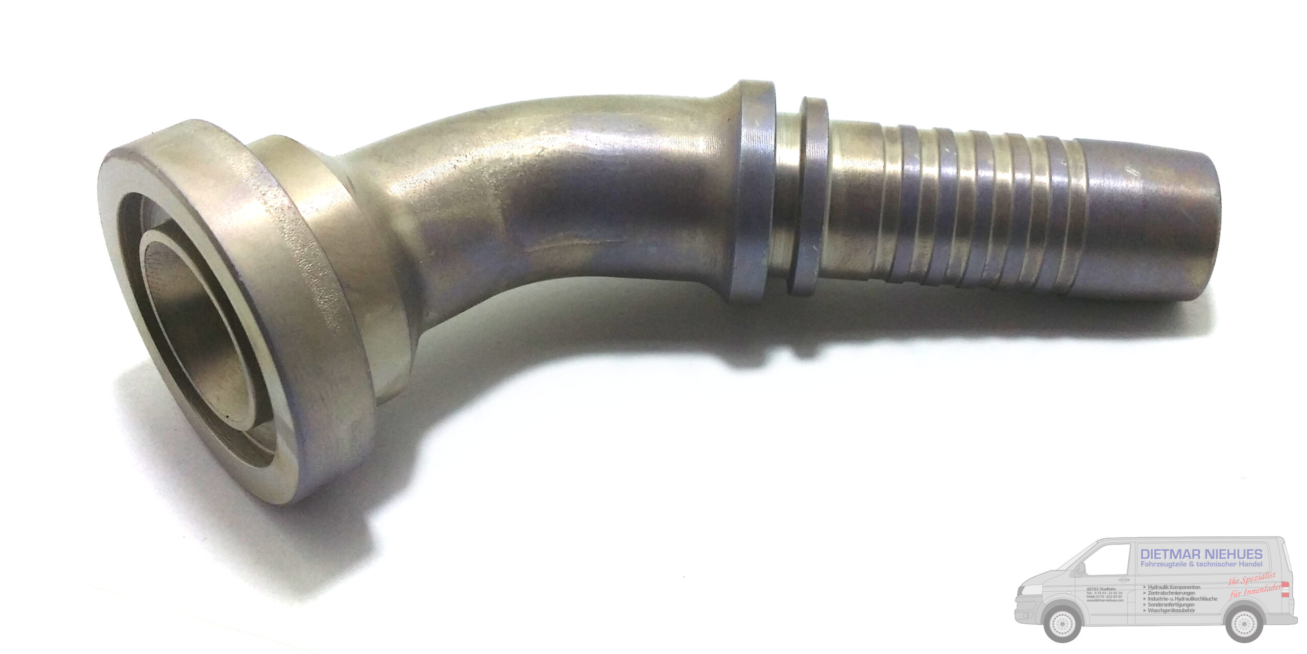 SFS 3/4"-45DN16 Pressnippel SAE6000 psi ECOVOS